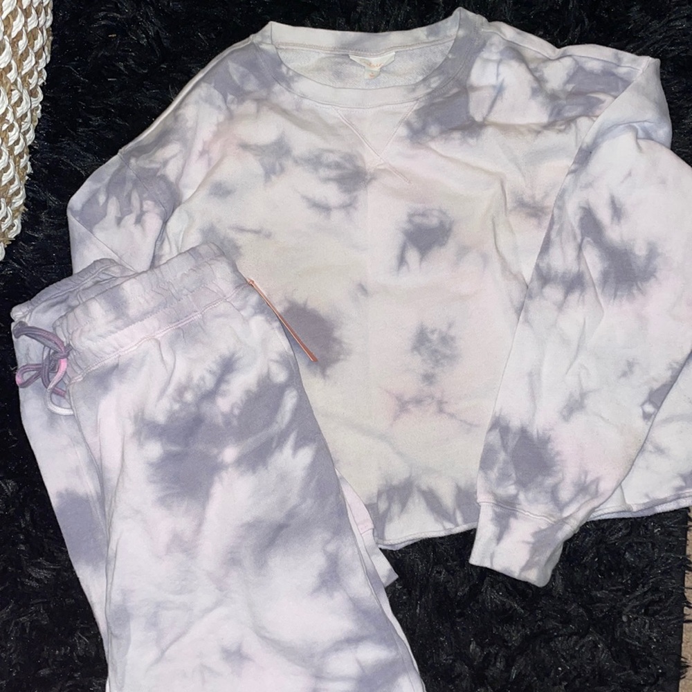 Tye dye pj set